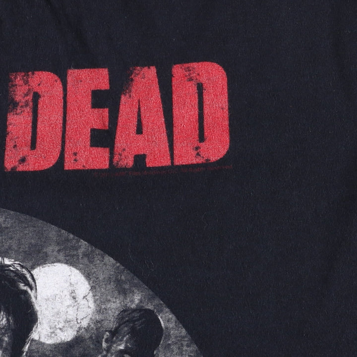 Jerzees THE WALKING DEAD Movie T-Shirt, Men's Size L cotton black type Vintage Second Hand
