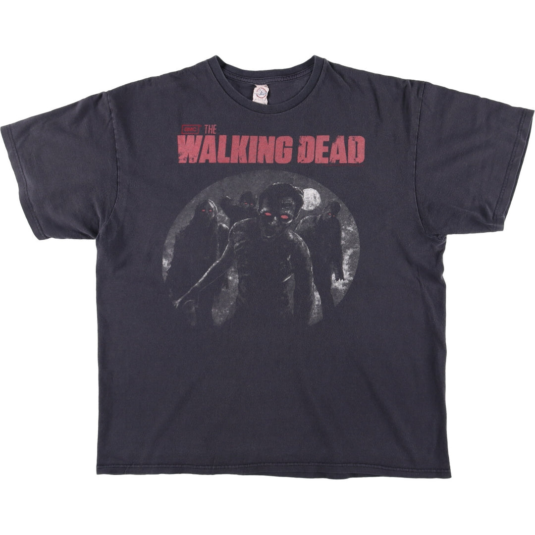 Delta DERTA PRO WEIGHT THE WALKING DEAD Movie T-Shirt, Men's XL cotton Charcoal Vintage Second Hand