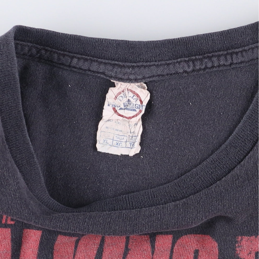 Delta DERTA PRO WEIGHT THE WALKING DEAD Movie T-Shirt, Men's XL cotton Charcoal Vintage Second Hand