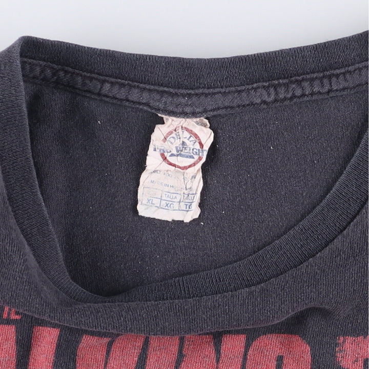 Delta DERTA PRO WEIGHT THE WALKING DEAD Movie T-Shirt, Men's XL cotton Charcoal Vintage Second Hand