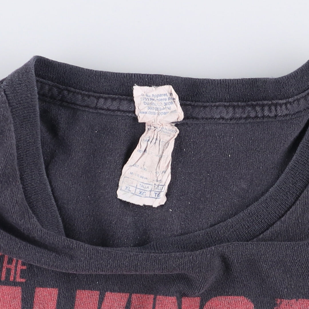 Delta DERTA PRO WEIGHT THE WALKING DEAD Movie T-Shirt, Men's XL cotton Charcoal Vintage Second Hand