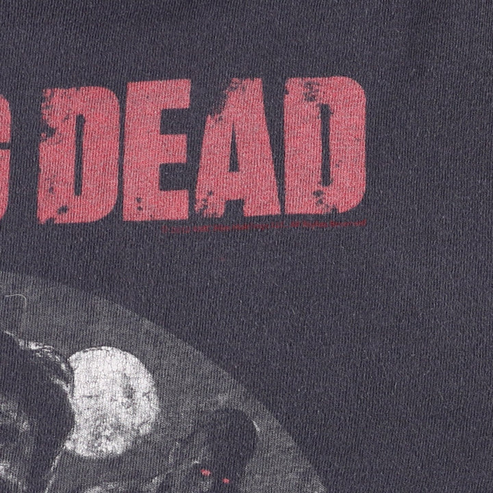 Delta DERTA PRO WEIGHT THE WALKING DEAD Movie T-Shirt, Men's XL cotton Charcoal Vintage Second Hand