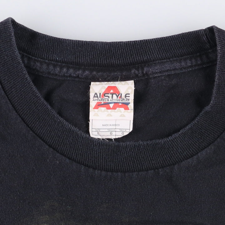 ALSTYLE THE WALKING DEAD Movie T-Shirt, Men's Size L cotton black type Vintage Second Hand