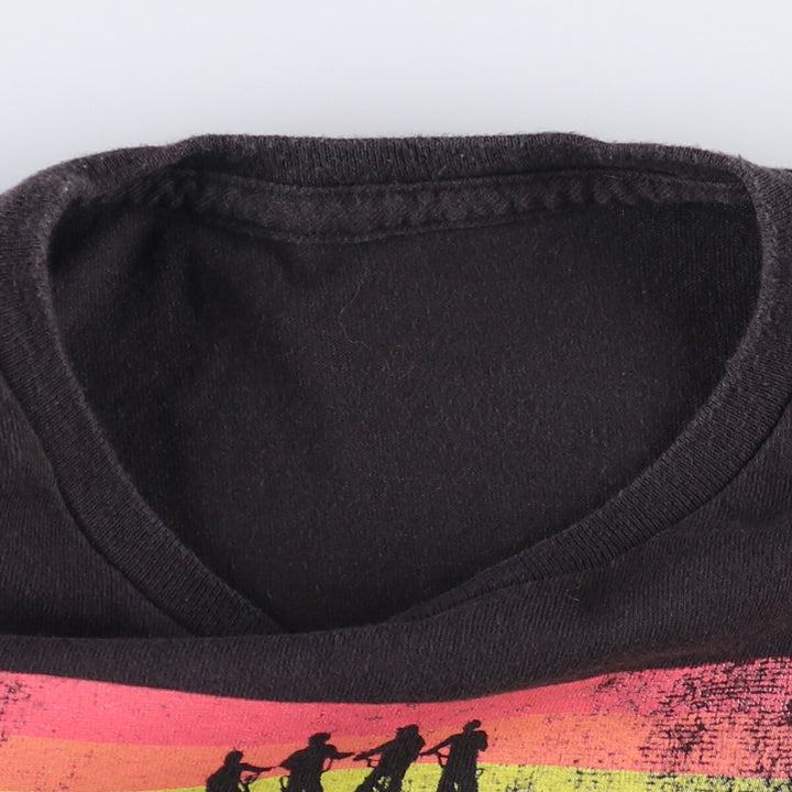 STRANGER THINGS Stranger Things Movie T-shirt Men's S size unclear black type Vintage Second Hand