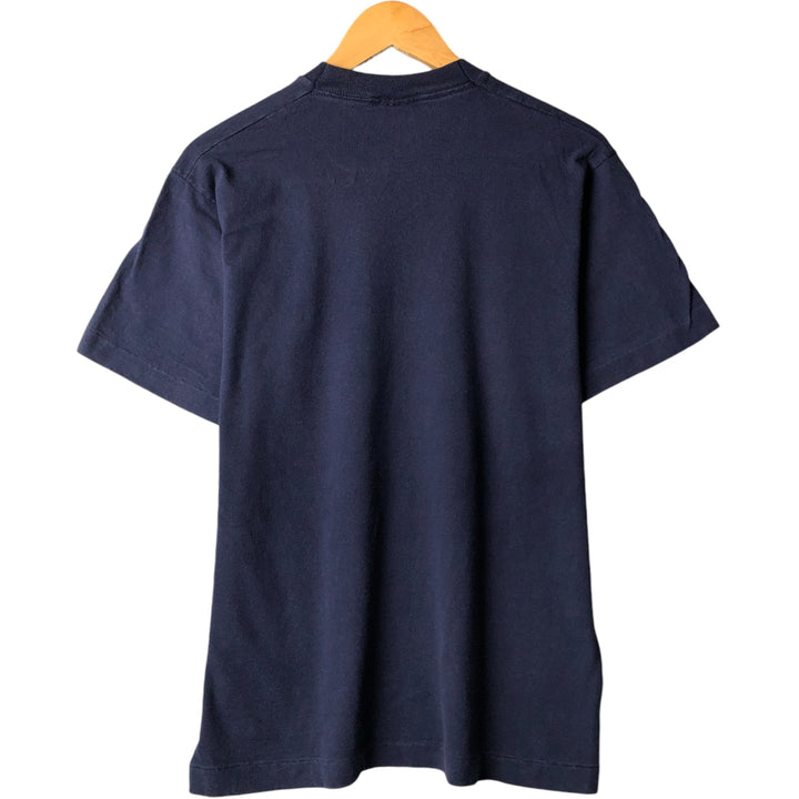 90'S Fruit of the Loom TOPEX POSEIDON Printed T-shirt Made in USA Men's M Vintage cotton Navy blue Vintage Second Hand