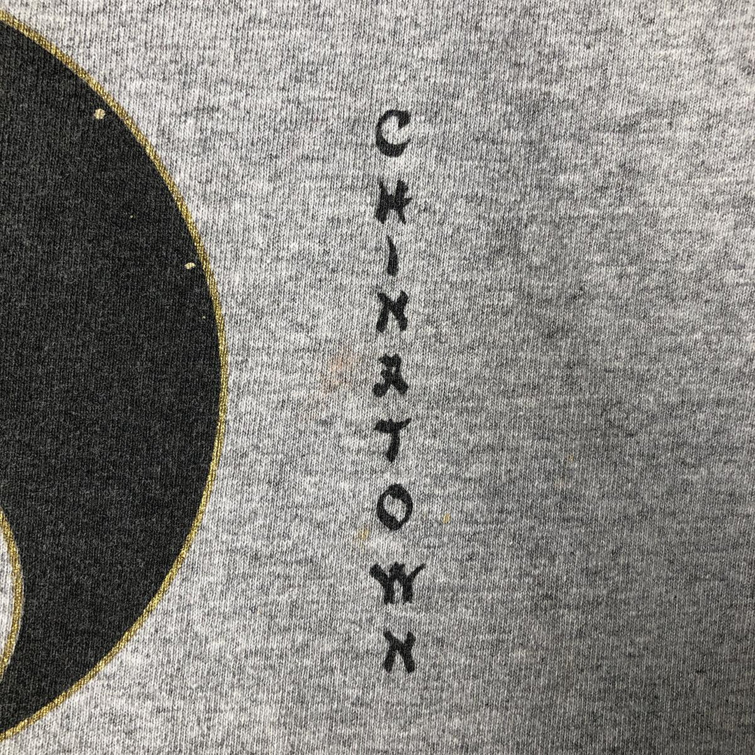 90s-00'S ALSTYLE Printed T-Shirt, Men's Size L cotton gray type Vintage Second Hand
