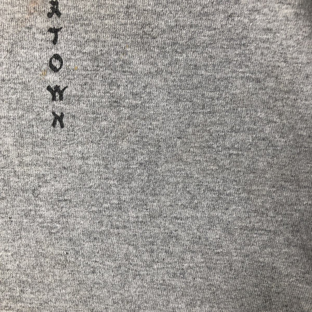 90s-00'S ALSTYLE Printed T-Shirt, Men's Size L cotton gray type Vintage Second Hand