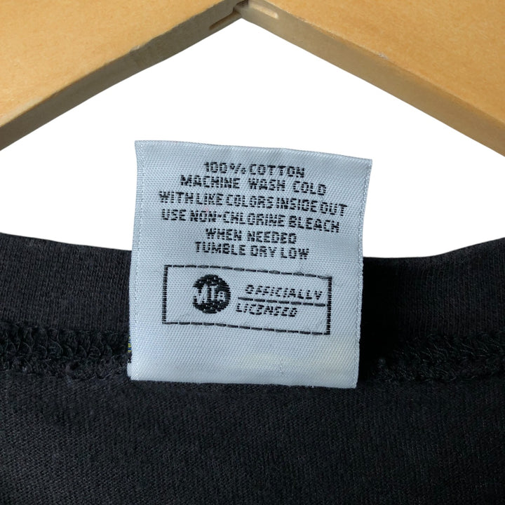 2000'S New York City Subway Line Large Print T-Shirt, Men's Size XL cotton black type Vintage Second Hand