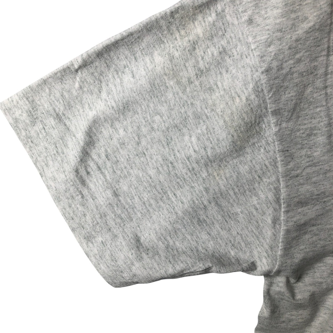 90'S Fruit of the Loom College T-shirt, Made in USA, Men's XL, Vintage cotton gray type Vintage Second Hand