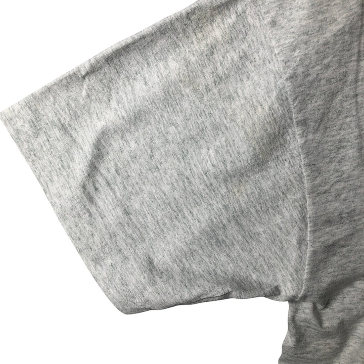 90'S Fruit of the Loom College T-shirt, Made in USA, Men's XL, Vintage cotton gray type Vintage Second Hand