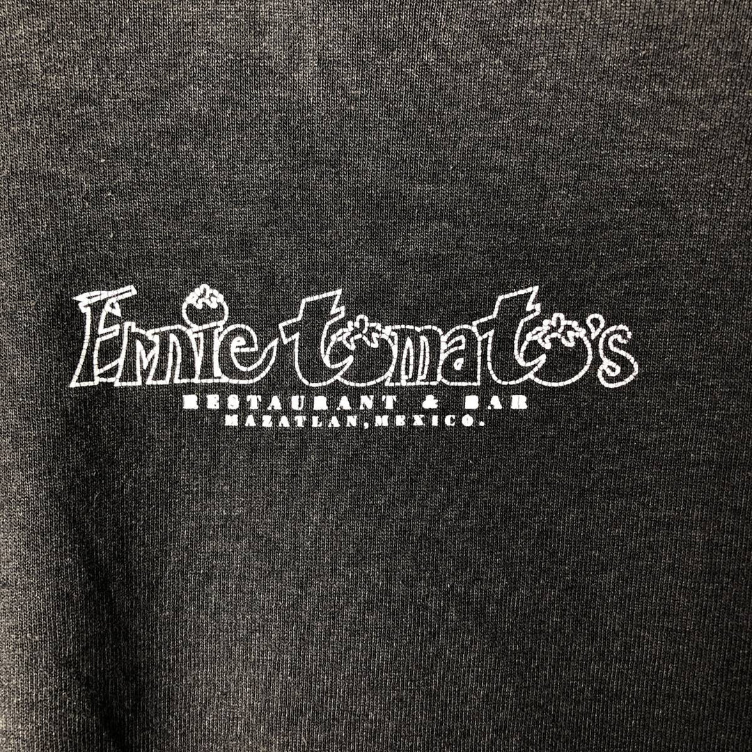 90s~00'S Hanes HEAVYWEIGHT 50 cotton Charcoal Vintage Second Hand