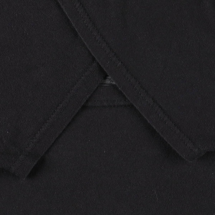 00's ZION JOHNNY CASH Johnny Cash Band T-Shirt Band T Made in USA Men's XL cotton black type Vintage Second Hand