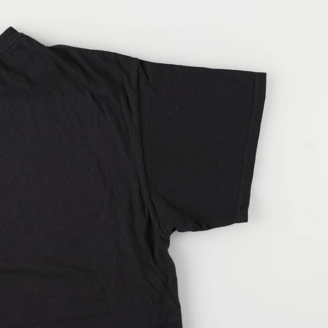 00's ZION JOHNNY CASH Johnny Cash Band T-Shirt Band T Made in USA Men's XL cotton black type Vintage Second Hand