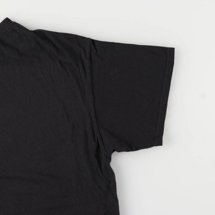 00's ZION JOHNNY CASH Johnny Cash Band T-Shirt Band T Made in USA Men's XL cotton black type Vintage Second Hand