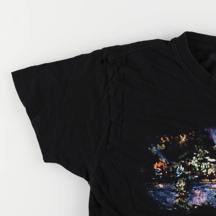 NIRVANA Nirvana Band T-shirt, Band T, Men's M size cotton black type Vintage Second Hand