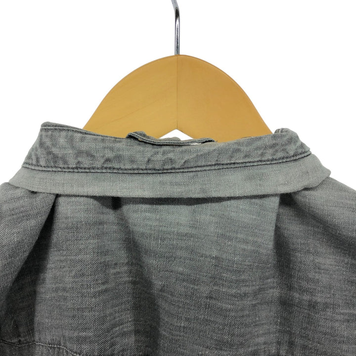 Ralph Lauren DENIM AND SUPPLY Short Sleeve Western Shirt Men's XL cotton Charcoal Vintage Second Hand