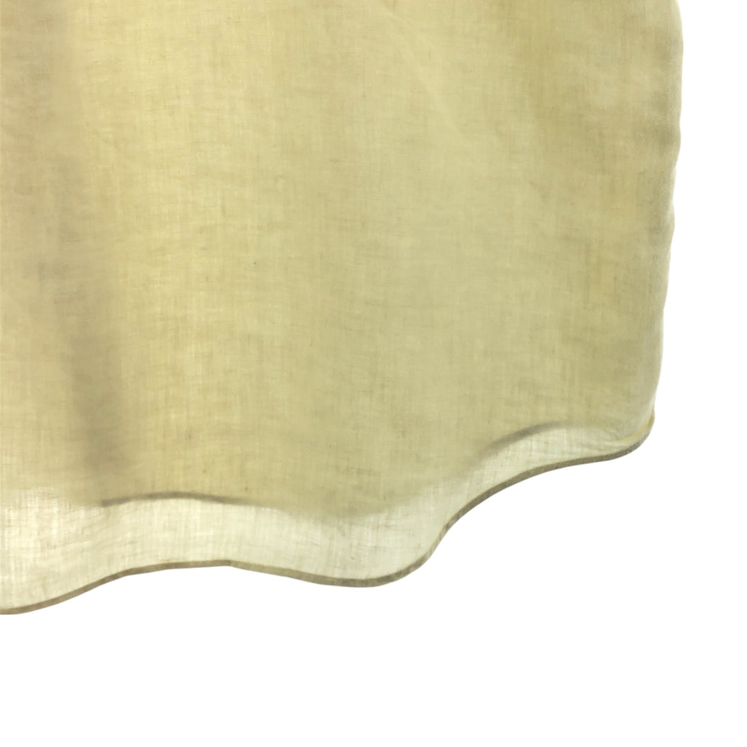 Ralph Lauren BLAKE short sleeve linen button down shirt, men's XL size linen ivory Vintage Second Hand