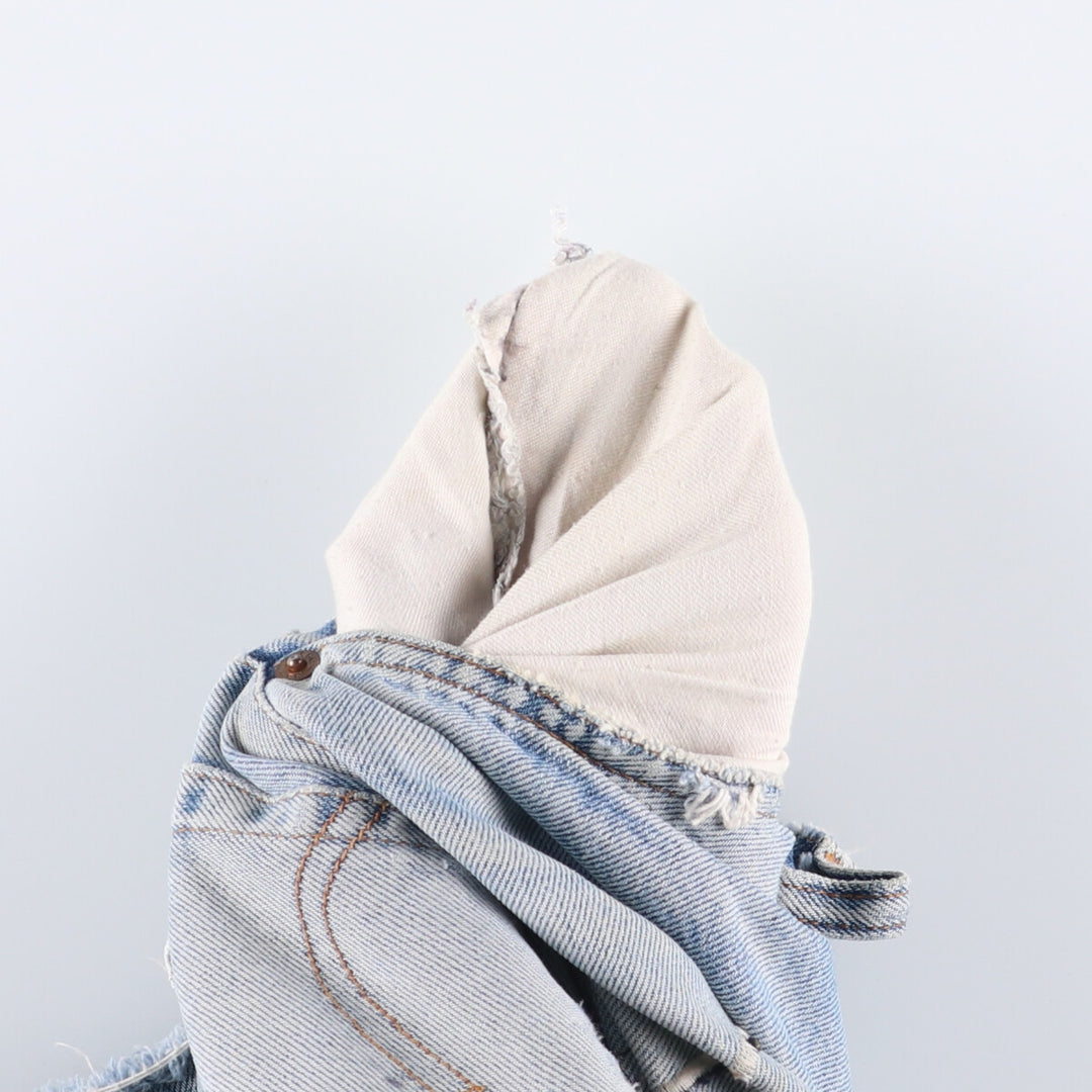 Levi's Custom Cut-Off Straight Denim Pants Women's M (w26) unclear Blue type light blue Vintage Second Hand