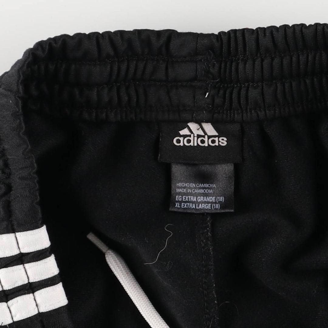 Adidas adidas jersey pants track pants women's XL equivalent polyester black type Vintage Second Hand