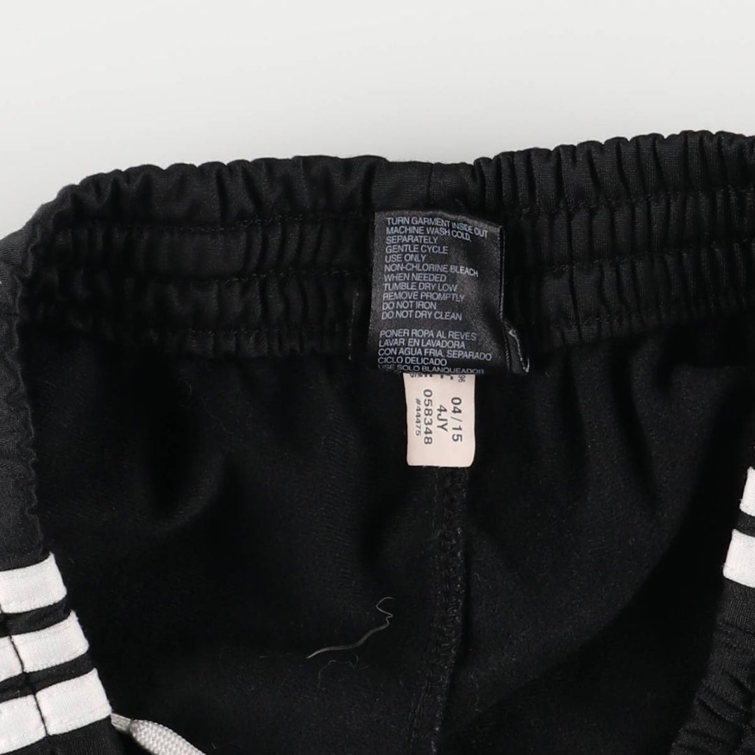 Adidas adidas jersey pants track pants women's XL equivalent polyester black type Vintage Second Hand