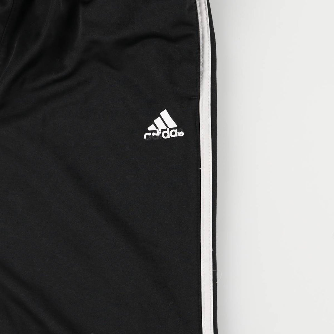 Adidas adidas jersey pants track pants women's XL equivalent polyester black type Vintage Second Hand