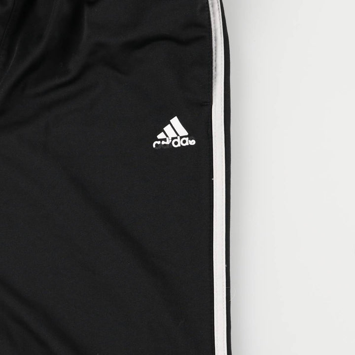 Adidas adidas jersey pants track pants women's XL equivalent polyester black type Vintage Second Hand