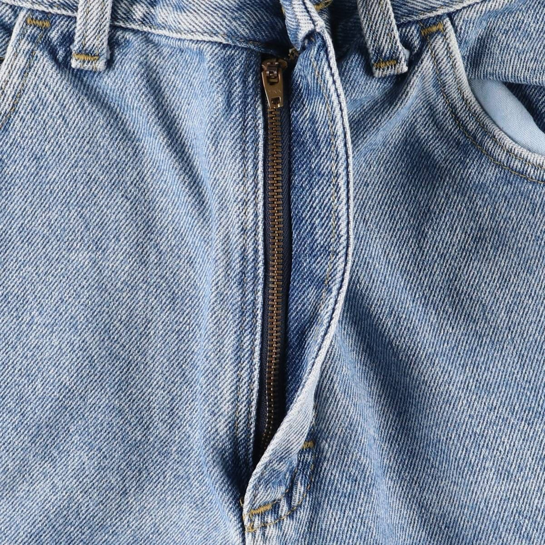 Lee denim shorts, made in the USA, women's size L (w30). cotton blue type Vintage Second Hand