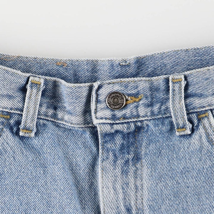 Lee denim shorts, made in the USA, women's size L (w30). cotton blue type Vintage Second Hand