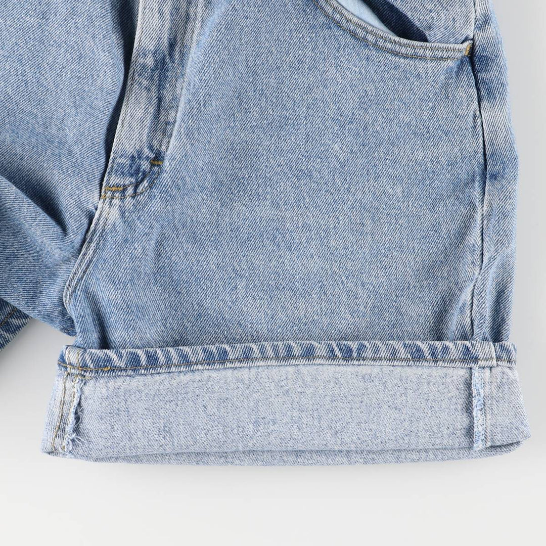 Lee denim shorts, made in the USA, women's size L (w30). cotton blue type Vintage Second Hand