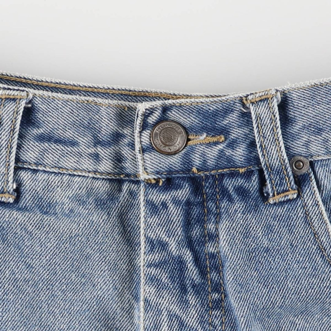 HONORS denim shorts, short pants, women's size L (w29) cotton blue type Vintage Second Hand