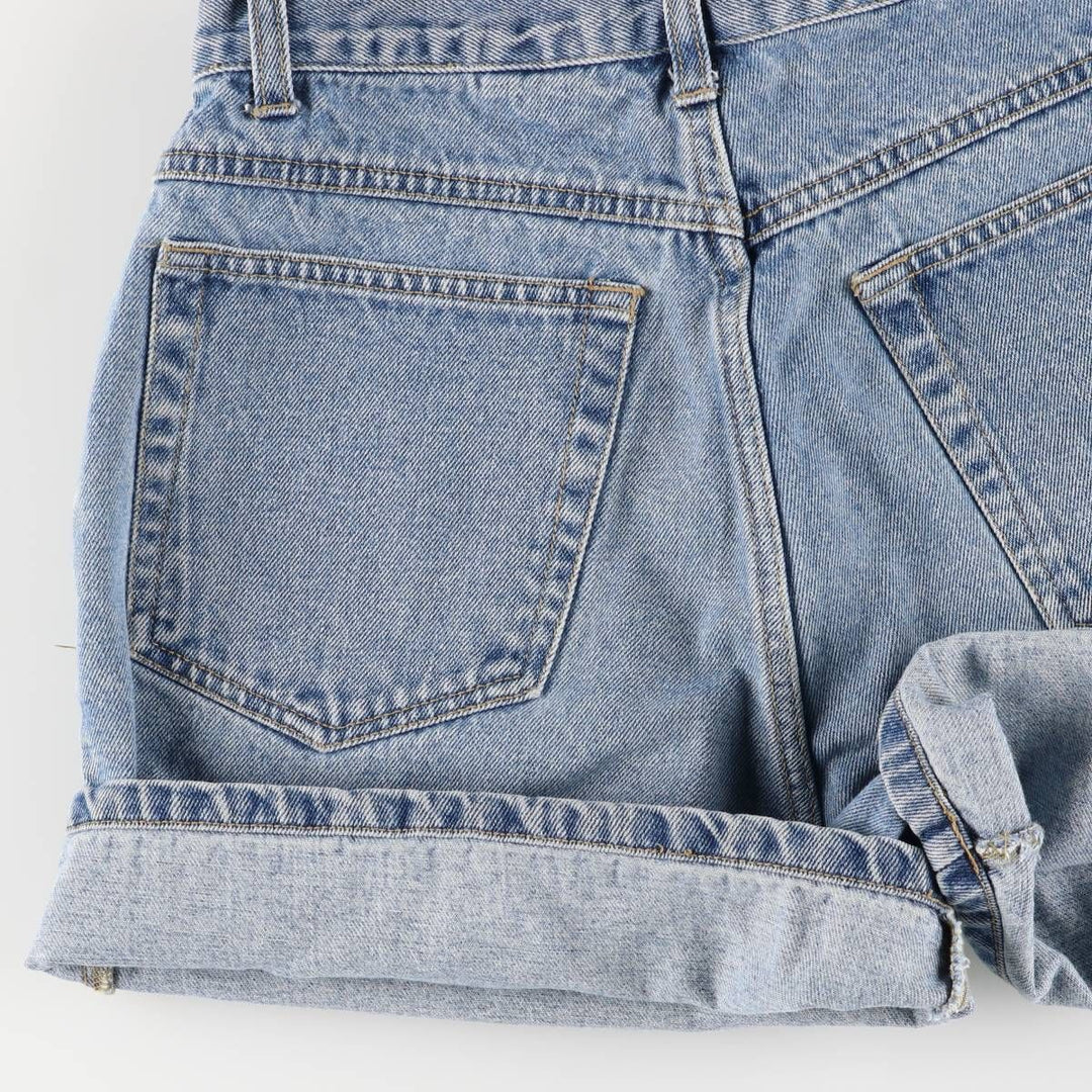 HONORS denim shorts, short pants, women's size L (w29) cotton blue type Vintage Second Hand
