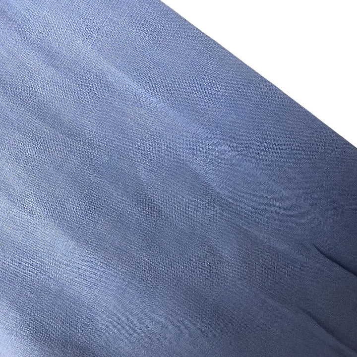 Ralph Lauren BLAKE long sleeve linen button down shirt, men's size L linen Blue type light blue Vintage Second Hand