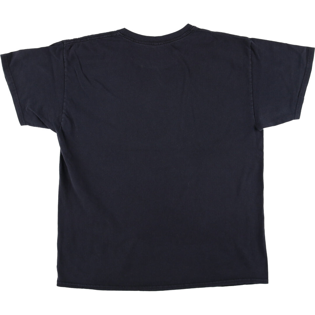 JOHNNY CASH Johnny Cash Band T-shirt Band T Men's L size cotton black type Vintage Second Hand
