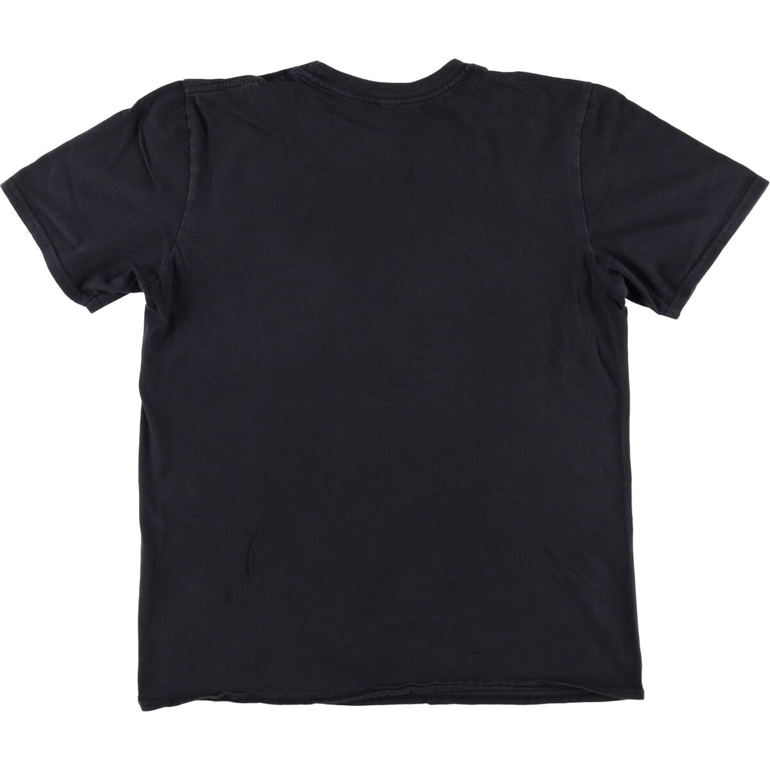 THE BEATLES The Beatles Band T-shirt Band T Men's M size cotton black type Vintage Second Hand