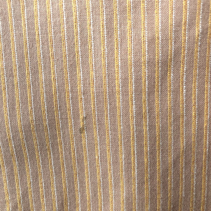 Vintage 1980'S Banana Republic short-sleeved cotton box shirt, size L, men's. cotton beige type brown Vintage Second Hand