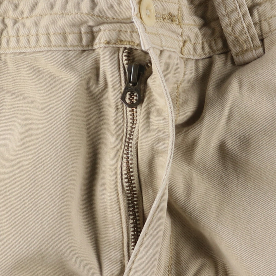 Ralph Lauren POLO by Ralph Lauren cargo shorts, half pants, men's size w36 cotton Beige type Vintage Second Hand