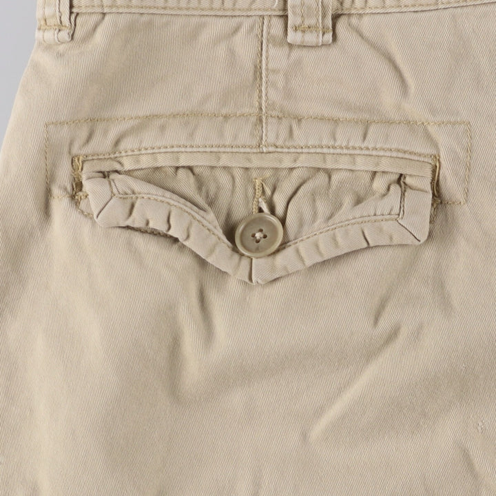 Ralph Lauren POLO by Ralph Lauren cargo shorts, half pants, men's size w36 cotton Beige type Vintage Second Hand