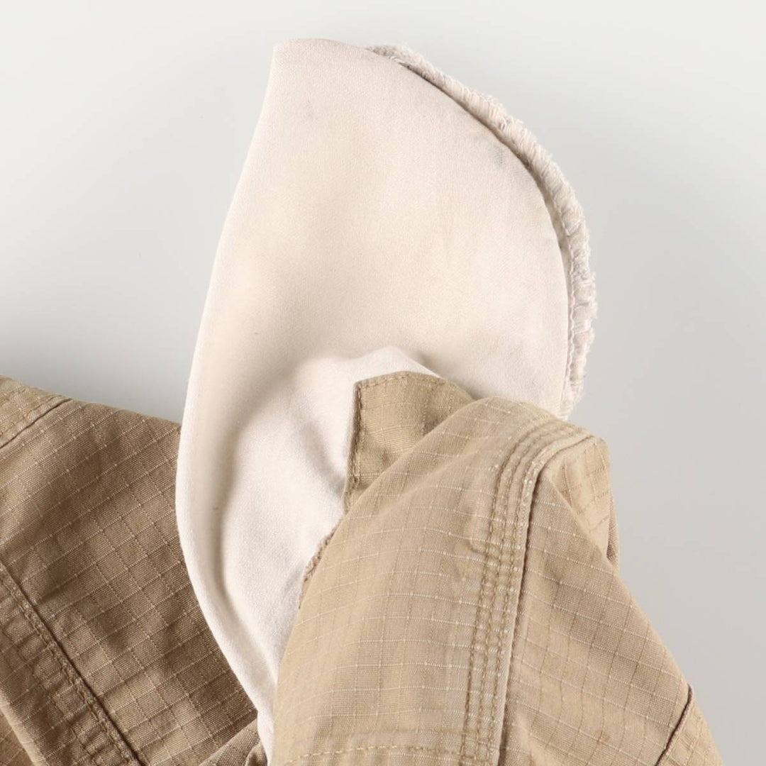Carhartt Relaxed Fit Ripstop Cargo Shorts, Half Pants, Men's, W32 equivalent cotton Beige type Vintage Second Hand