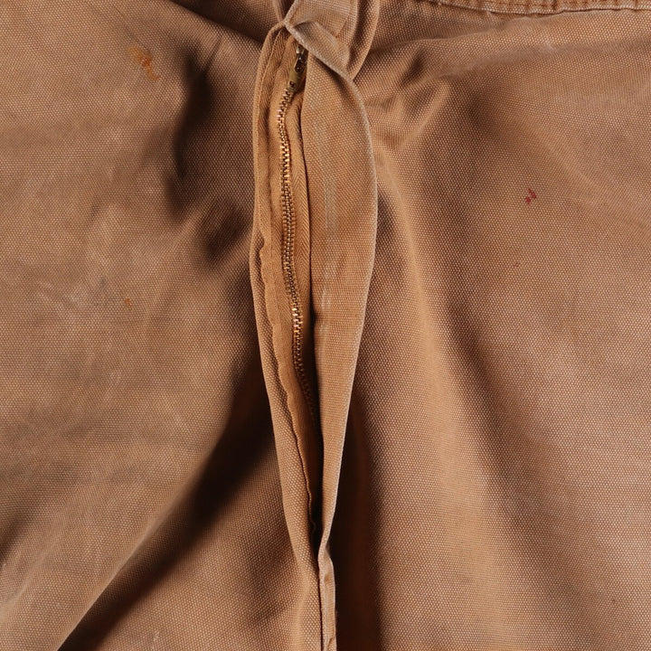 Big size 90'S Dickies Duck Overalls for men, equivalent to w45 cotton brown type Vintage Second Hand