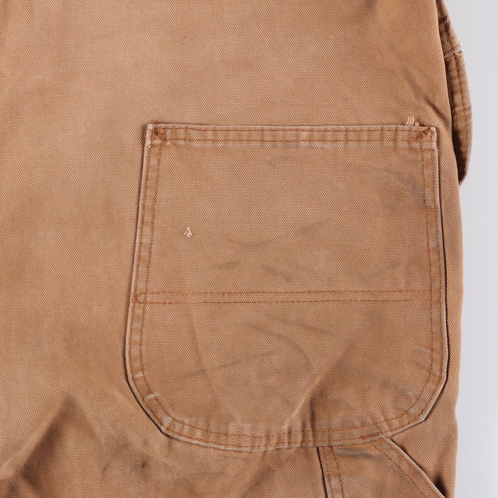 Big size 90'S Dickies Duck Overalls for men, equivalent to w45 cotton brown type Vintage Second Hand