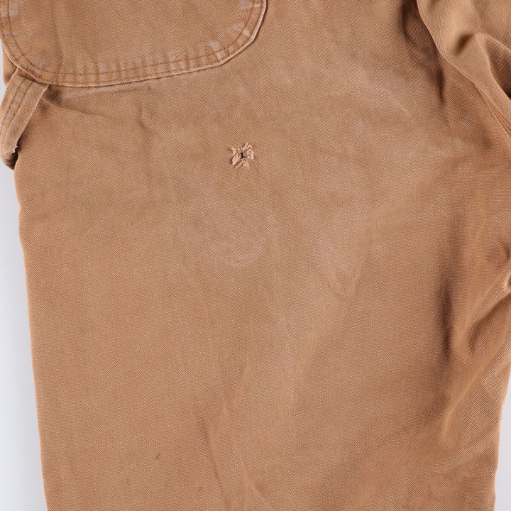 Big size 90'S Dickies Duck Overalls for men, equivalent to w45 cotton brown type Vintage Second Hand
