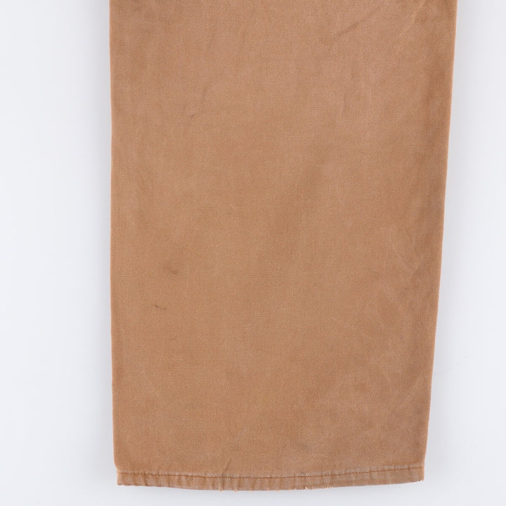 Big size 90'S Dickies Duck Overalls for men, equivalent to w45 cotton brown type Vintage Second Hand