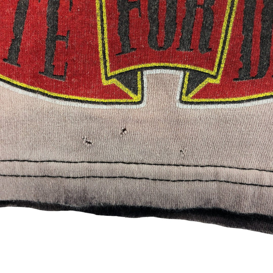 GUNS N' ROSES Skull Pattern Band T-shirt, Band Tee, Men's S size cotton black type Vintage Second Hand