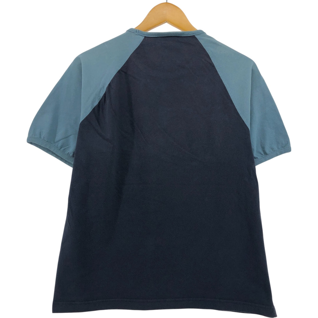 00'S Nike Raglan T-shirt, Men's L size cotton Charcoal Vintage Second Hand
