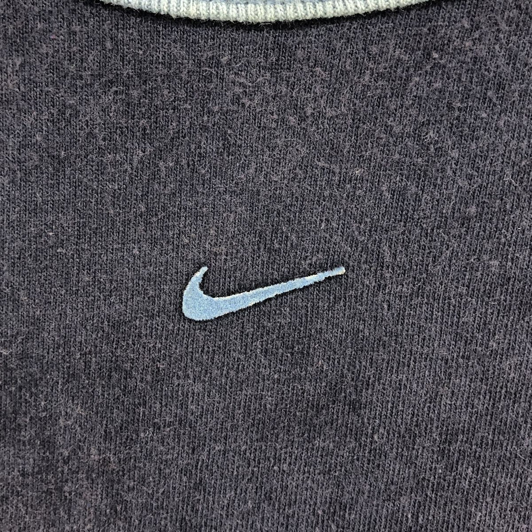 00'S Nike Raglan T-shirt, Men's L size cotton Charcoal Vintage Second Hand