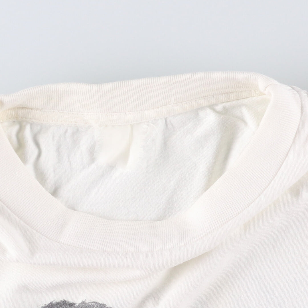 90'S Simple Minds Band T-shirt, Band Tee, Men's M size, Vintage unclear white type Vintage Second Hand