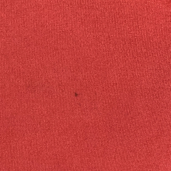 80'S Anvil Printed T-shirt Made in USA Men's XL Vintage cotton red type Vintage Second Hand