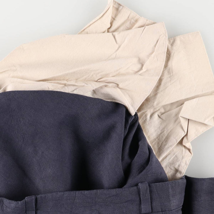 Burberry's BURBERRY LONDON linen pants and slacks, made in France, men's size W32 linen navy blue type Vintage Second Hand