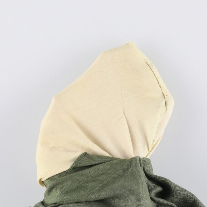 90'S J.Crew Two-pleat Linen Pants Slacks Men's W32 Vintage linen Khaki type Vintage Second Hand