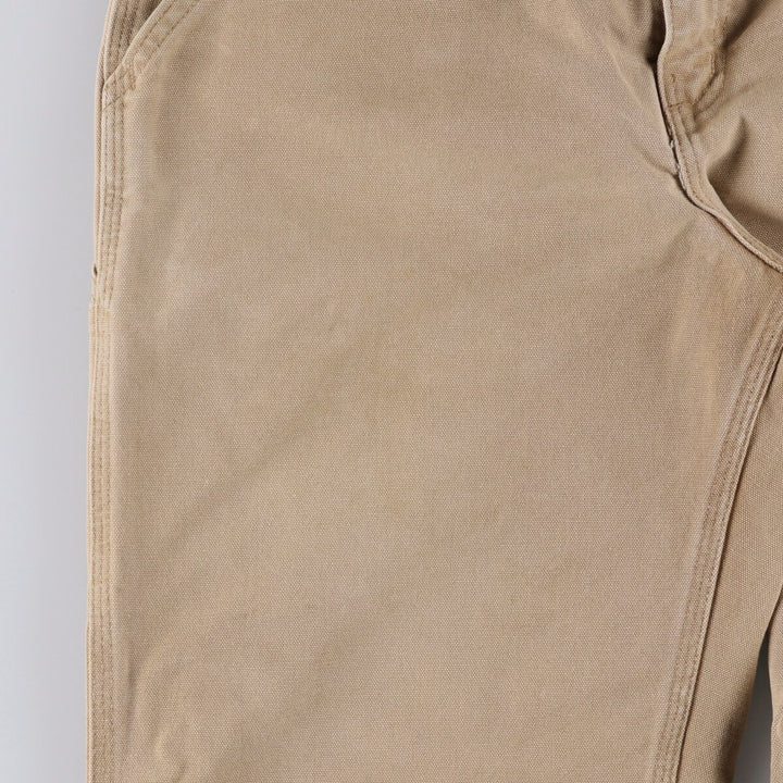 Carhartt Duck Painter Pants, Men's, W32 equivalent cotton ocher yellow type Vintage Second Hand